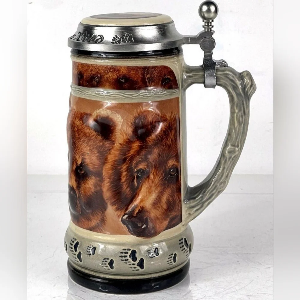 *NWOT Anheuser Busch Call Of The Wild Steins SET of 3